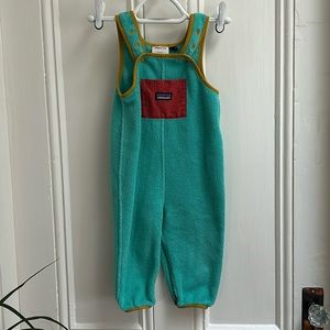 Patagonia Toddler Synchilla Overall. Size 12-18 months.